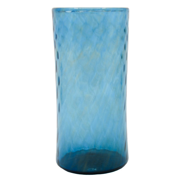 Blue Soft Glass 2Ba Twisted Tall Boi