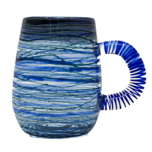Metallic Blue Wrapper Mug