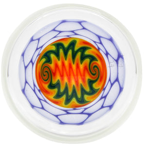 Purple Honeycomb Forest Fire Wig Wag Classic Clear