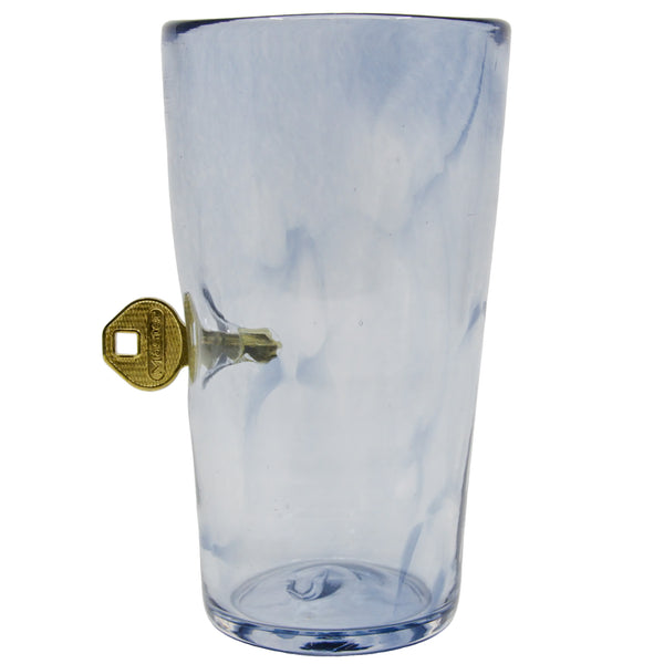 Dark Blue Soft Glass Key Cups