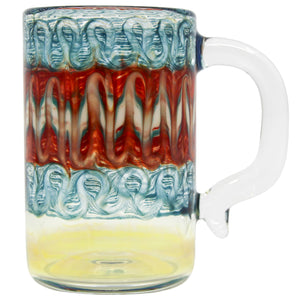 Red White & Sparkle Wrap & Rake Mug