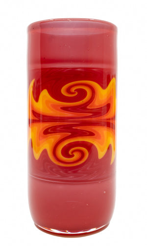 Cherry Fire Wig Wag Shot Glass