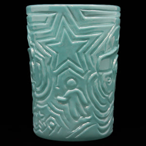 Aqua Carved Coyle Cup