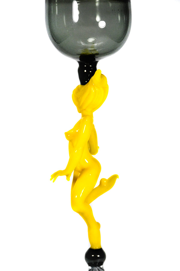 Yellow Girl, Marble Glaze
